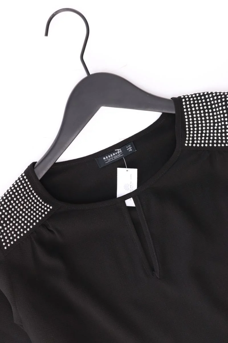 Reserved Langarmbluse Gr. 34 schwarz aus Polyester - Image 3