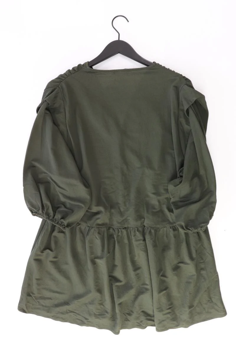 Mango Midikleid Gr. L olivgrün aus Viskose - Image 2