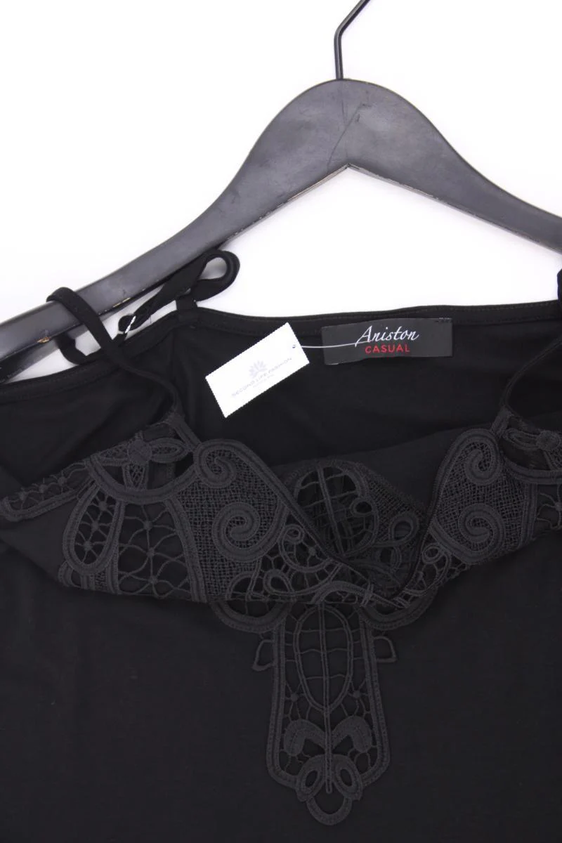 Aniston Spaghetti-Top Gr. 40 schwarz aus Viskose - Image 2