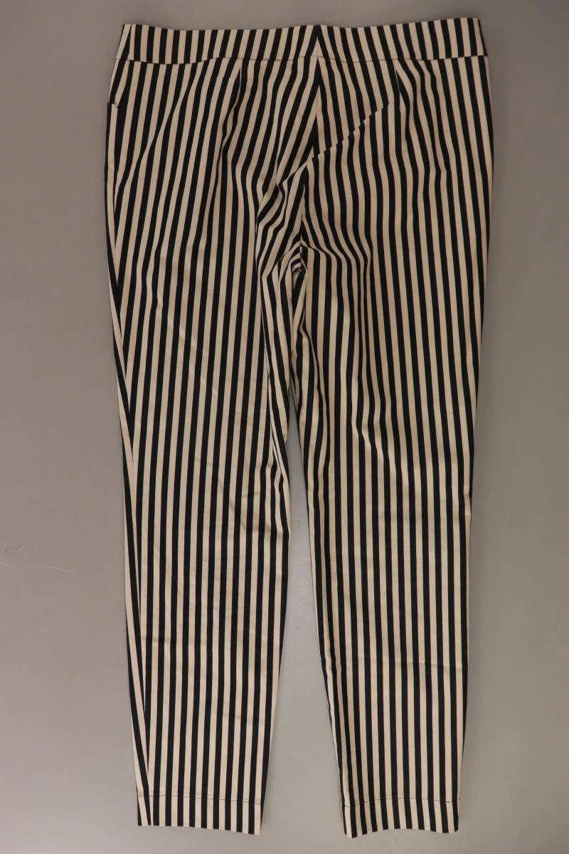 Laurèl Stoffhose Gr. 38 gestreift schwarz aus Baumwolle - Image 2