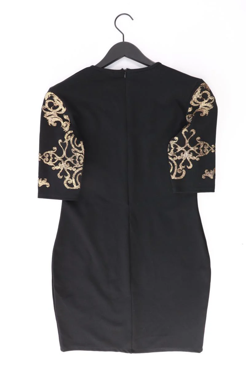 Astrid Black Label Kleid Gr. L Kurzarm mit Glitzer schwarz aus Polyester - Image 2