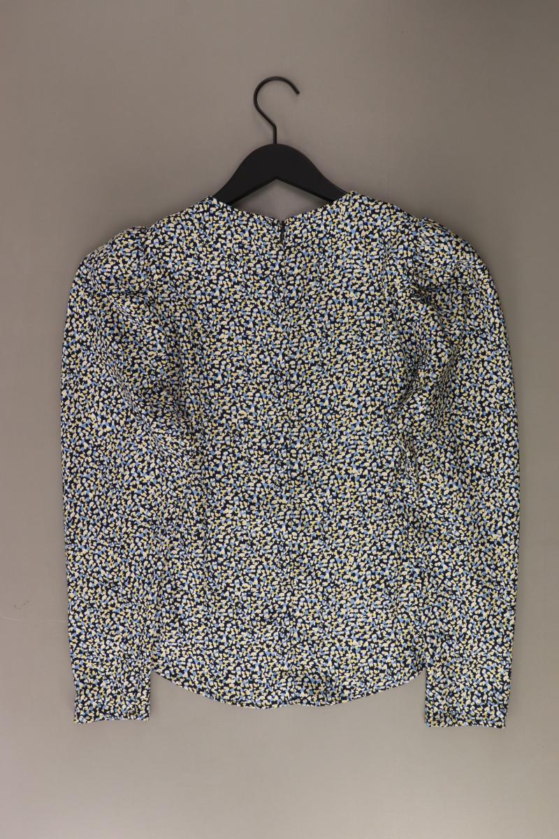 H&M Bluse Gr. S neuwertig Langarm blau aus Polyester - Image 2