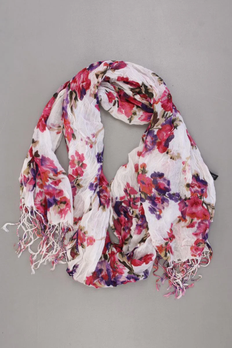 Tuch mit Blumenmuster mehrfarbig aus Viskose