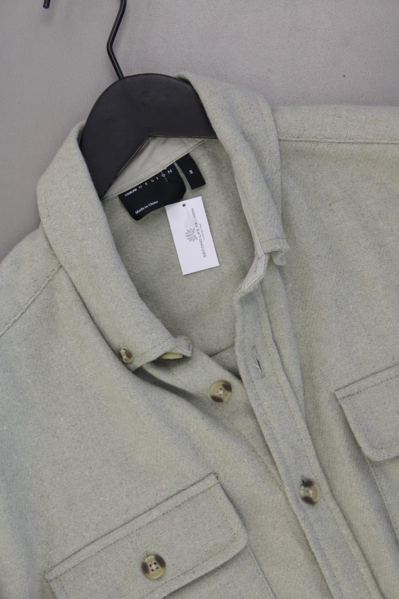 Asos Langarmhemd für Herren Gr. M grün aus Polyester - Image 2