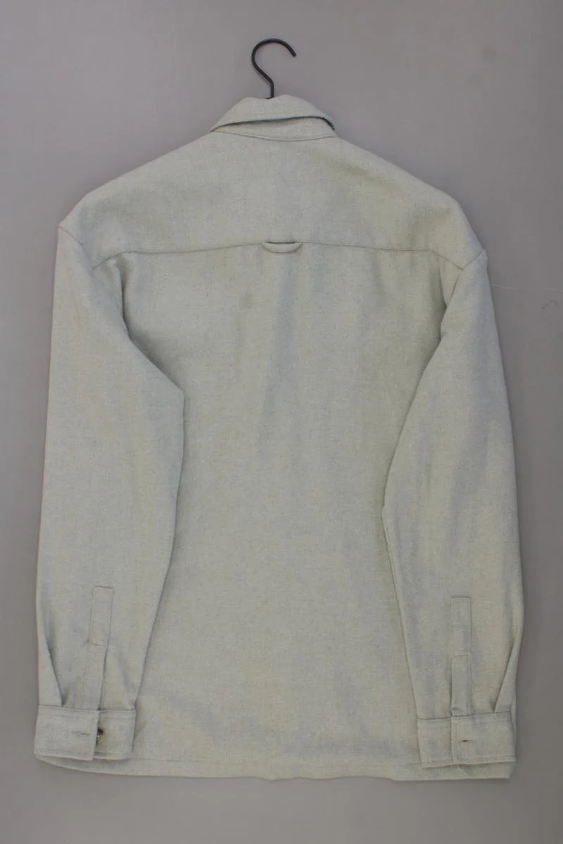 Asos Langarmhemd für Herren Gr. M grün aus Polyester - Image 3