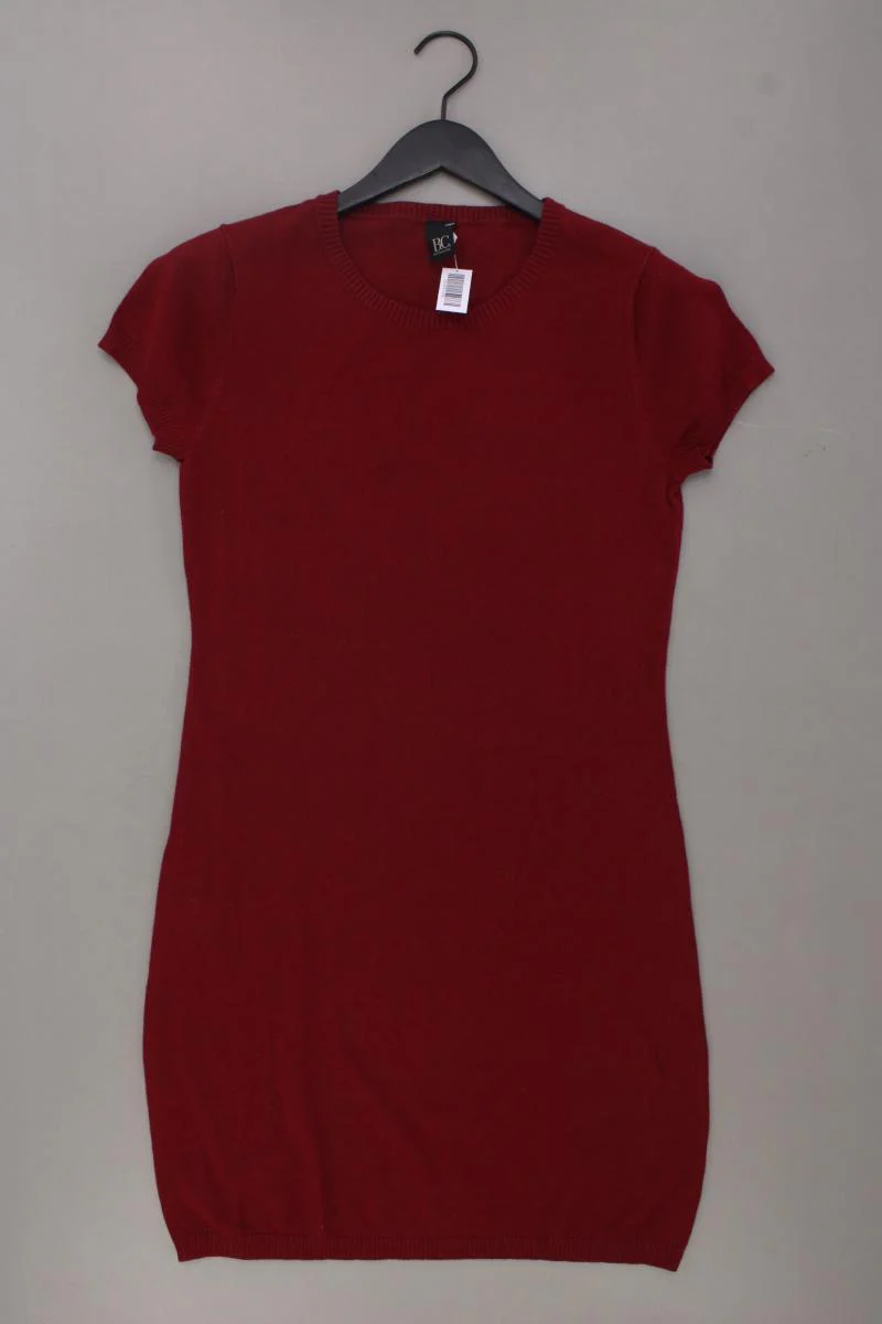 Best Connections Strickkleid Gr. 40 Kurzarm rot aus Baumwolle