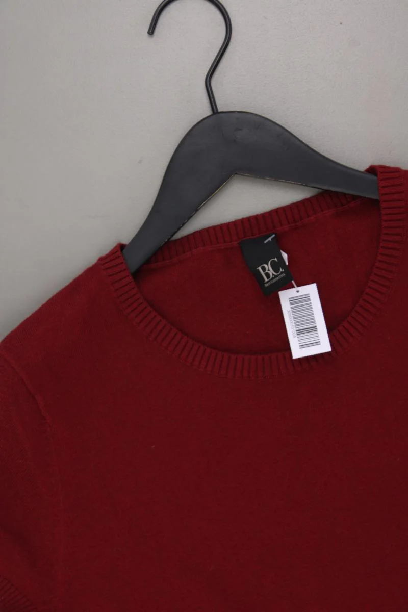 Best Connections Strickkleid Gr. 40 Kurzarm rot aus Baumwolle - Image 2