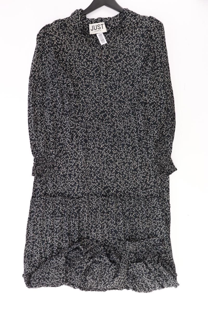 Just Female Langarmkleid Gr. M schwarz