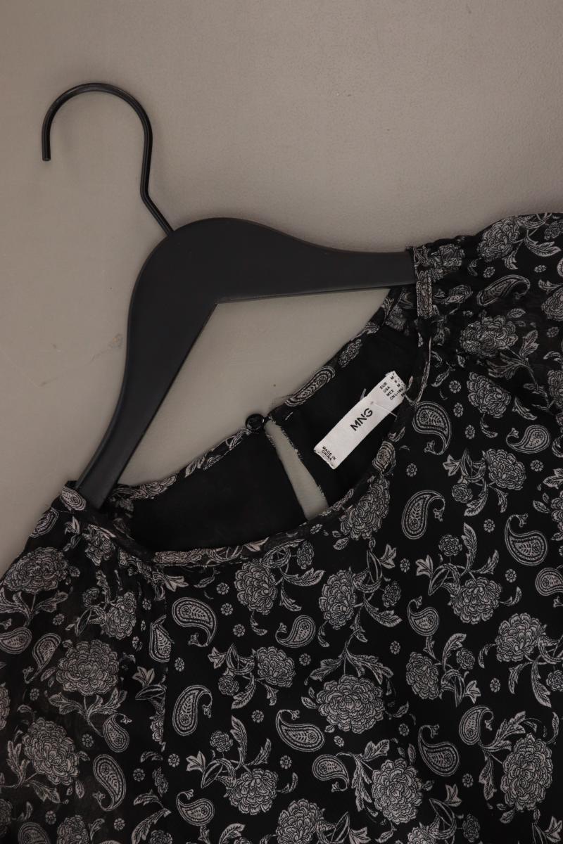 Mango Langarmkleid Gr. M mit Paisleymuster grau aus Polyester - Image 3