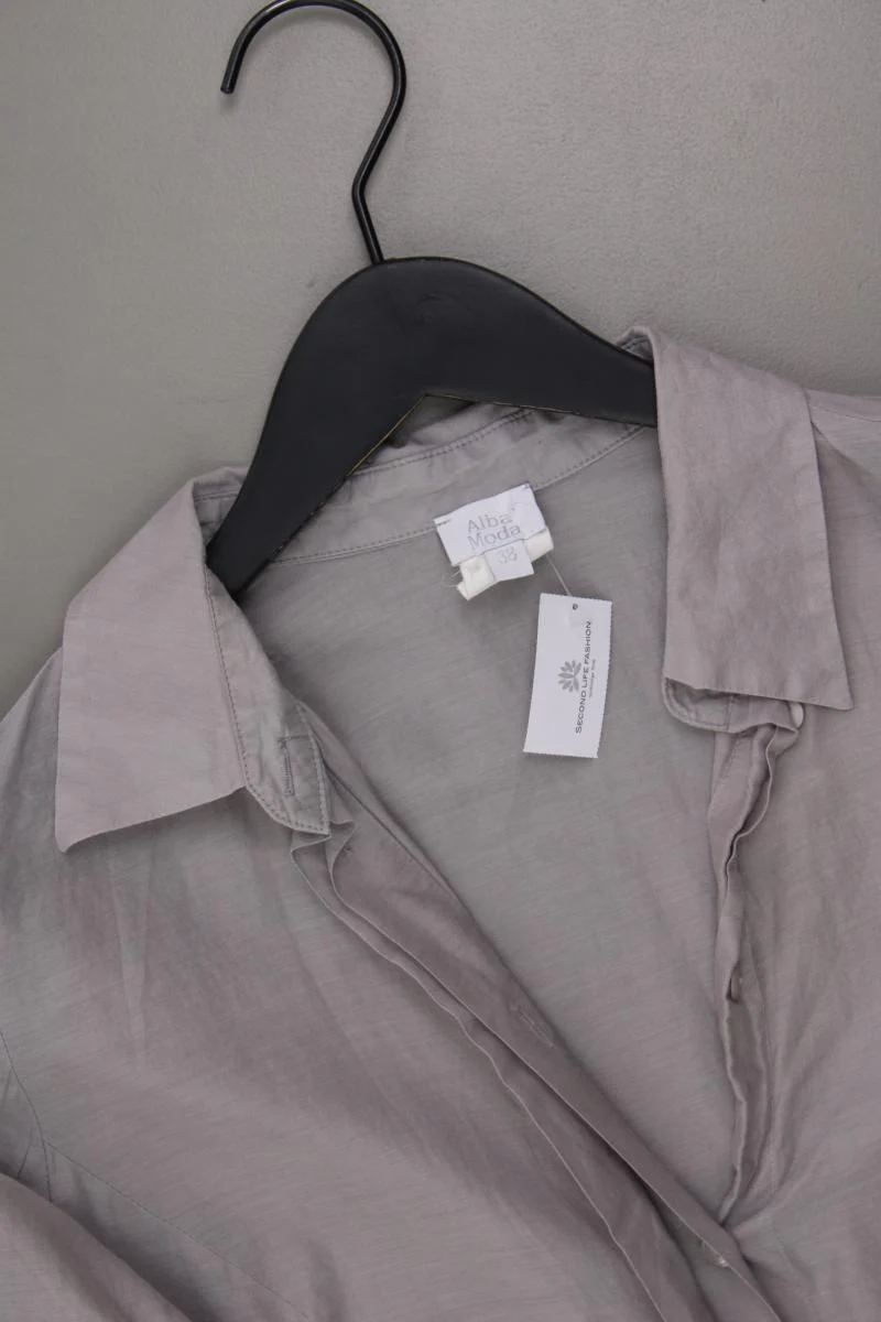 Alba Moda Langarmbluse Gr. 38 grau aus Baumwolle - Image 2