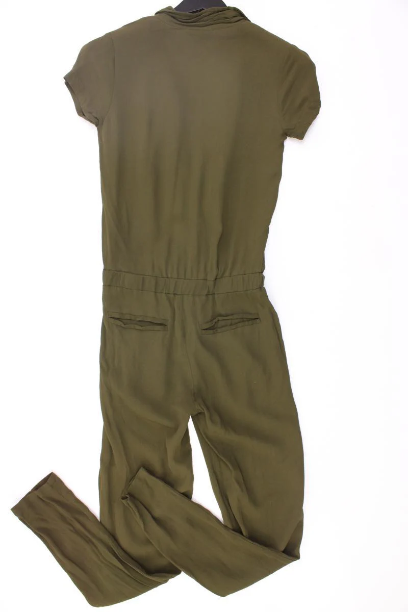 By Bar Amsterdam Langer Jumpsuit Gr. XS olivgrün aus Viskose - Image 3