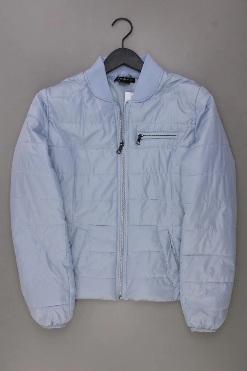MARK ADAM Übergangsjacke Gr. 36 blau aus Polyester