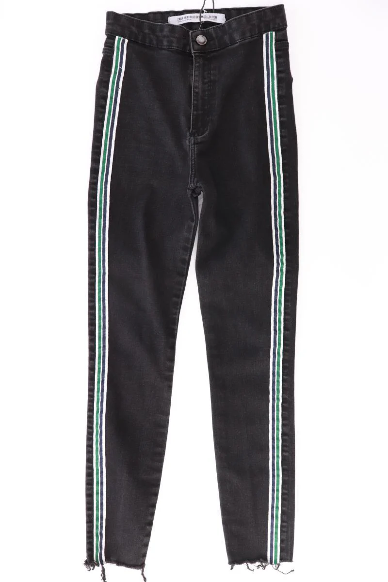 Zara Skinny Jeans Gr. 36 schwarz aus Baumwolle