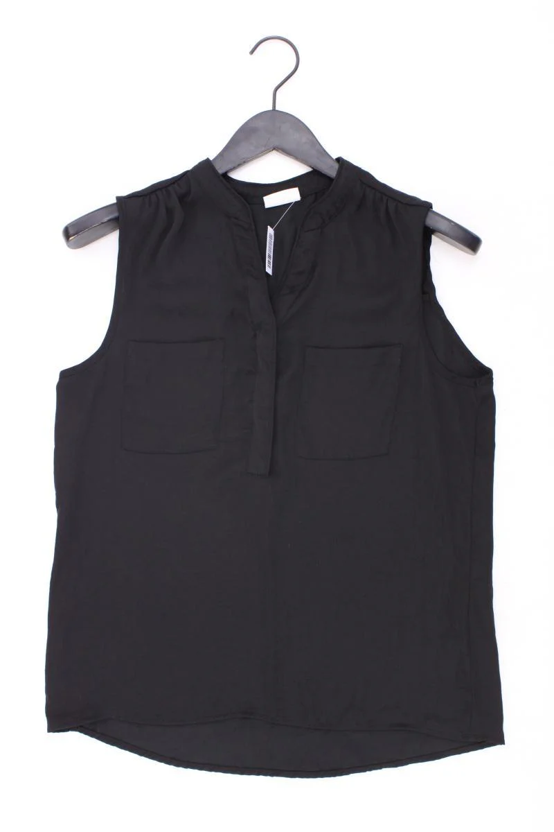 Vila Ärmellose Bluse Gr. M schwarz aus Polyester