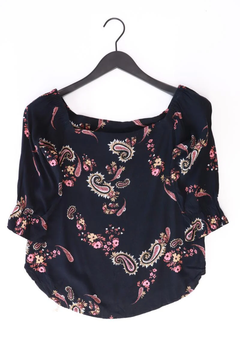 Vero Moda Regular Bluse Gr. S mit Paisleymuster 3/4 Ärmel mit Carmen-Ausschnitt