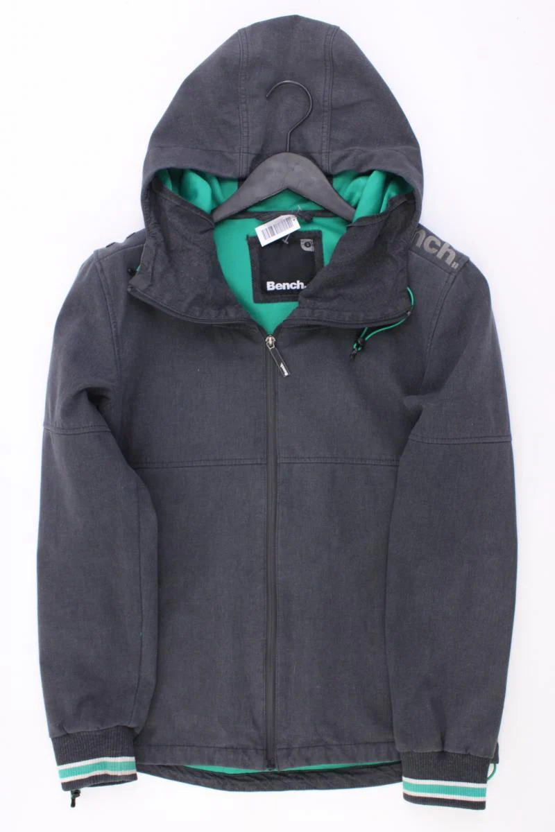 Bench Kapuzenjacke für Herren Gr. S grau aus Baumwolle