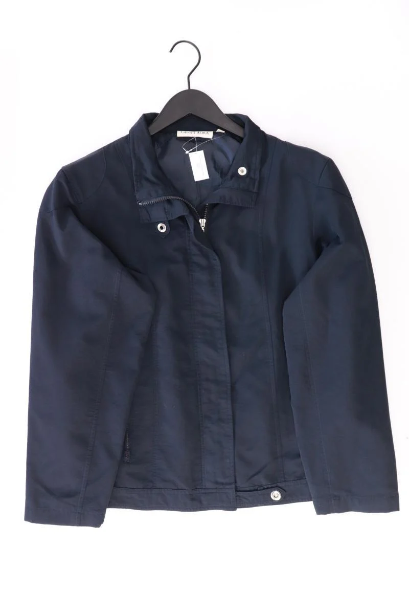Gina Laura Übergangsjacke Gr. XL blau aus Polyester