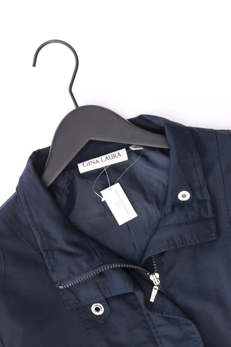 Gina Laura Übergangsjacke Gr. XL blau aus Polyester - Image 3
