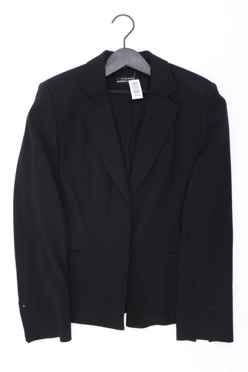 Strenesse Slim Blazer Gr. 34 schwarz aus Acetat