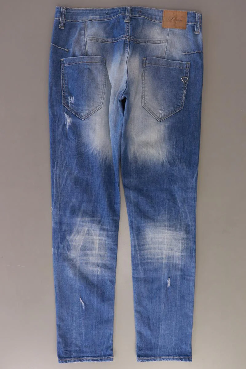 Please Straight Jeans Gr. L blau aus Baumwolle - Image 2