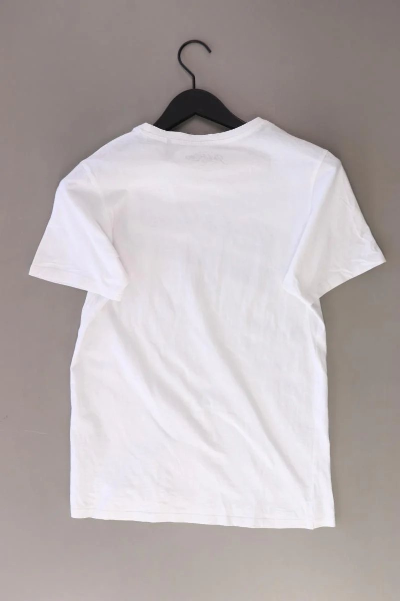 Jack & Jones Printshirt für Herren Gr. S Kurzarm weiß aus Baumwolle - Image 2