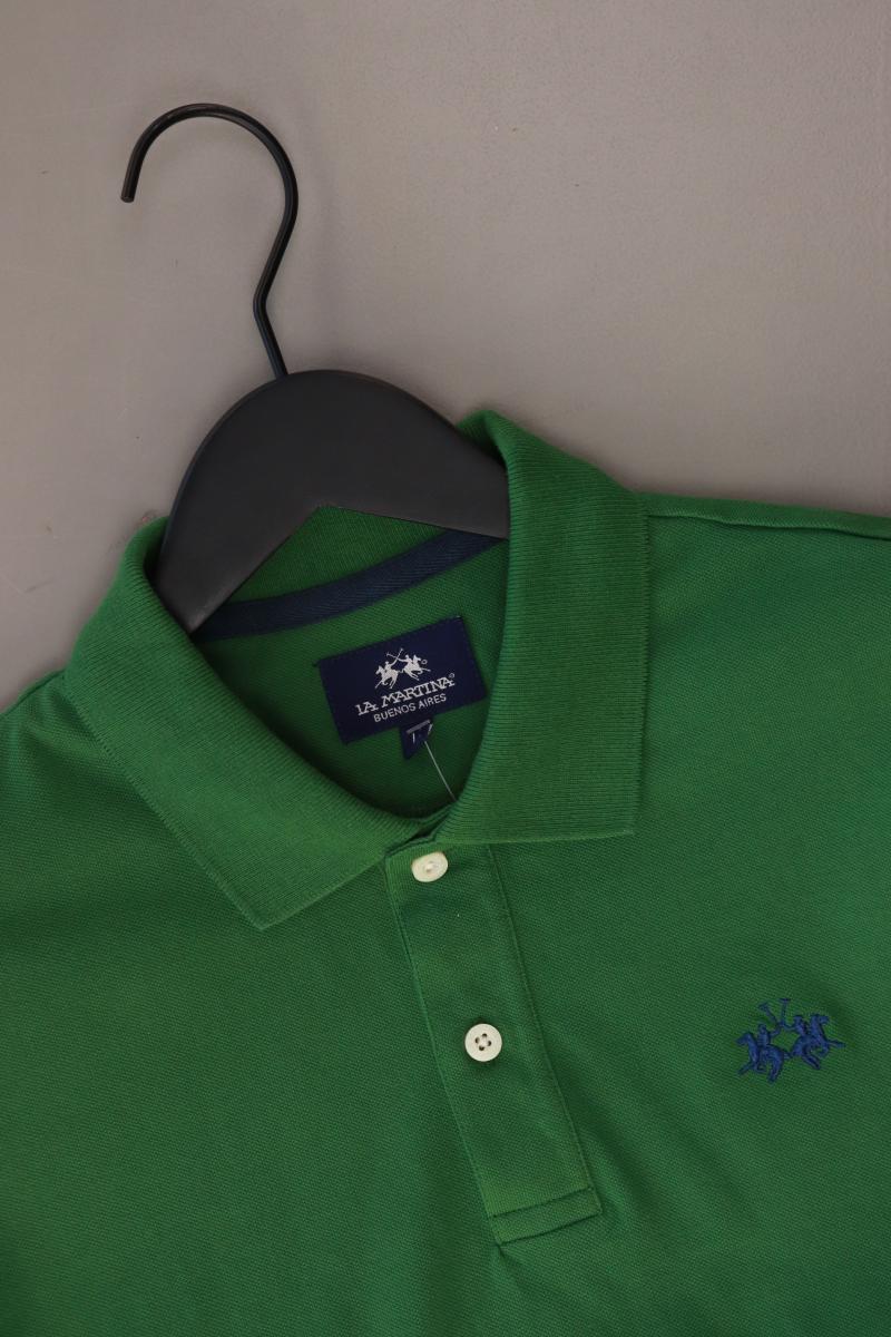La Martina Poloshirt für Herren Gr. L Kurzarm grün aus Baumwolle - Image 3