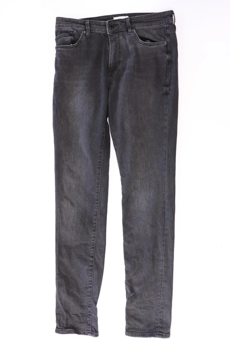 s.Oliver Straight Jeans Gr. 36 grau aus Baumwolle