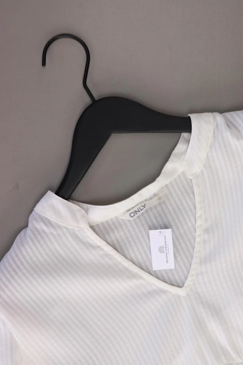 Only Langarmbluse Gr. 38 weiß aus Polyester - Image 3