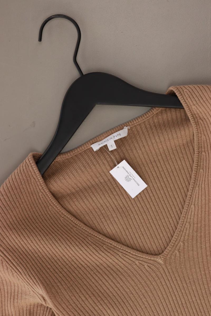 Patrizia Pepe Wollpullover Gr. S braun - Image 3