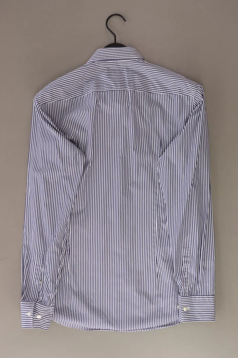 BOSS by Hugo Boss Langarmhemd für Herren Gr. Hemdgröße 40 gestreift blau - Image 2