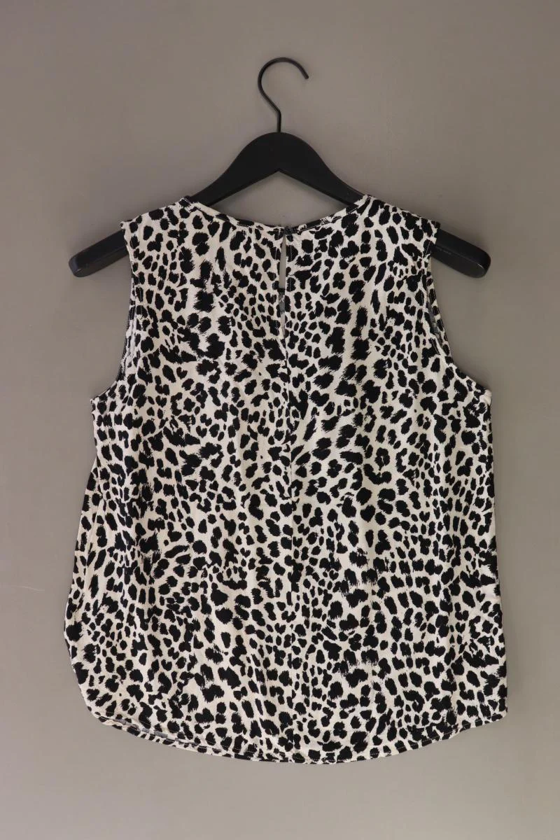 B.Young Ärmellose Bluse Gr. 38 mit Tierdruck creme aus Viskose - Image 2