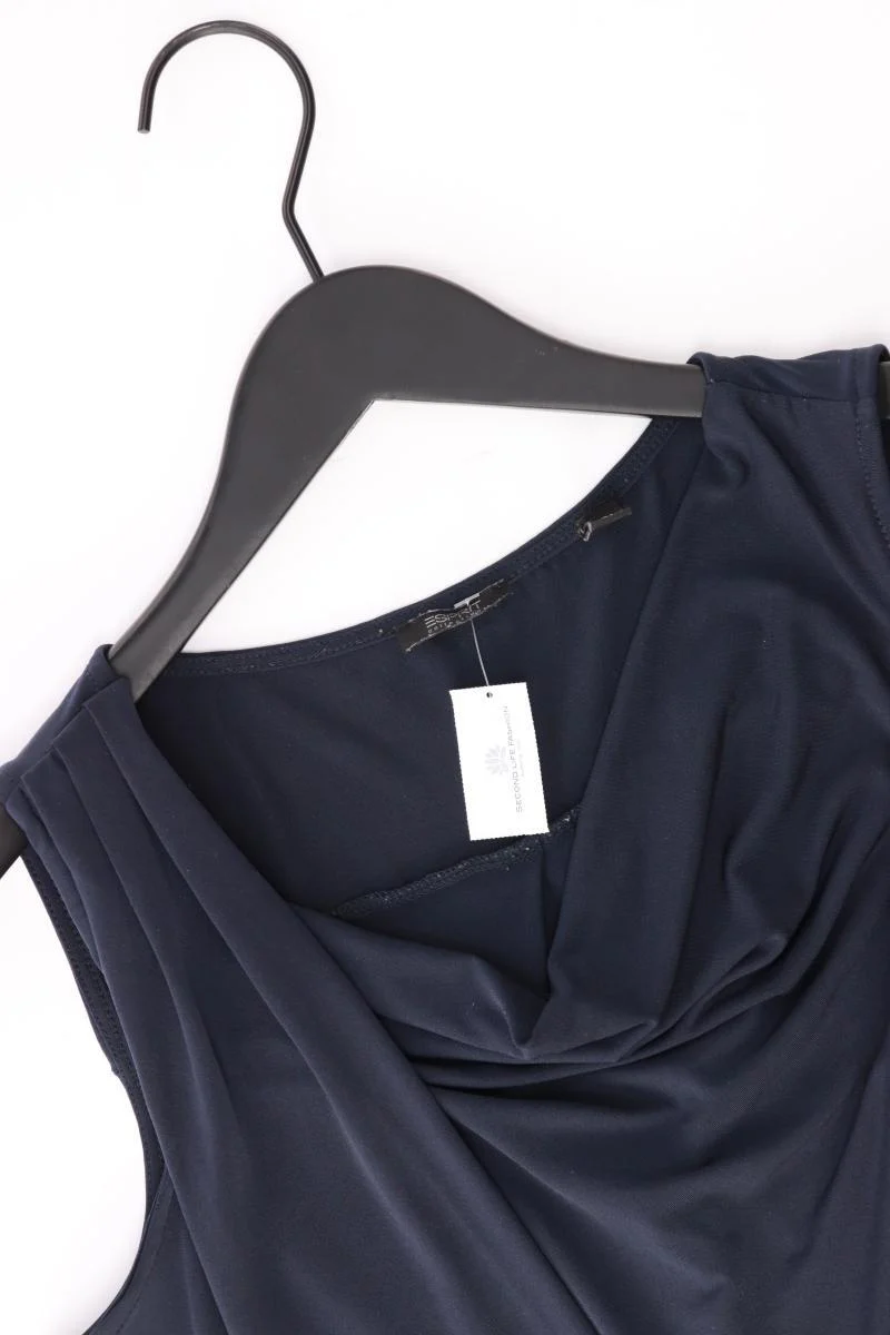 Esprit Collection Ärmellose Bluse Gr. M blau aus Polyester - Image 3