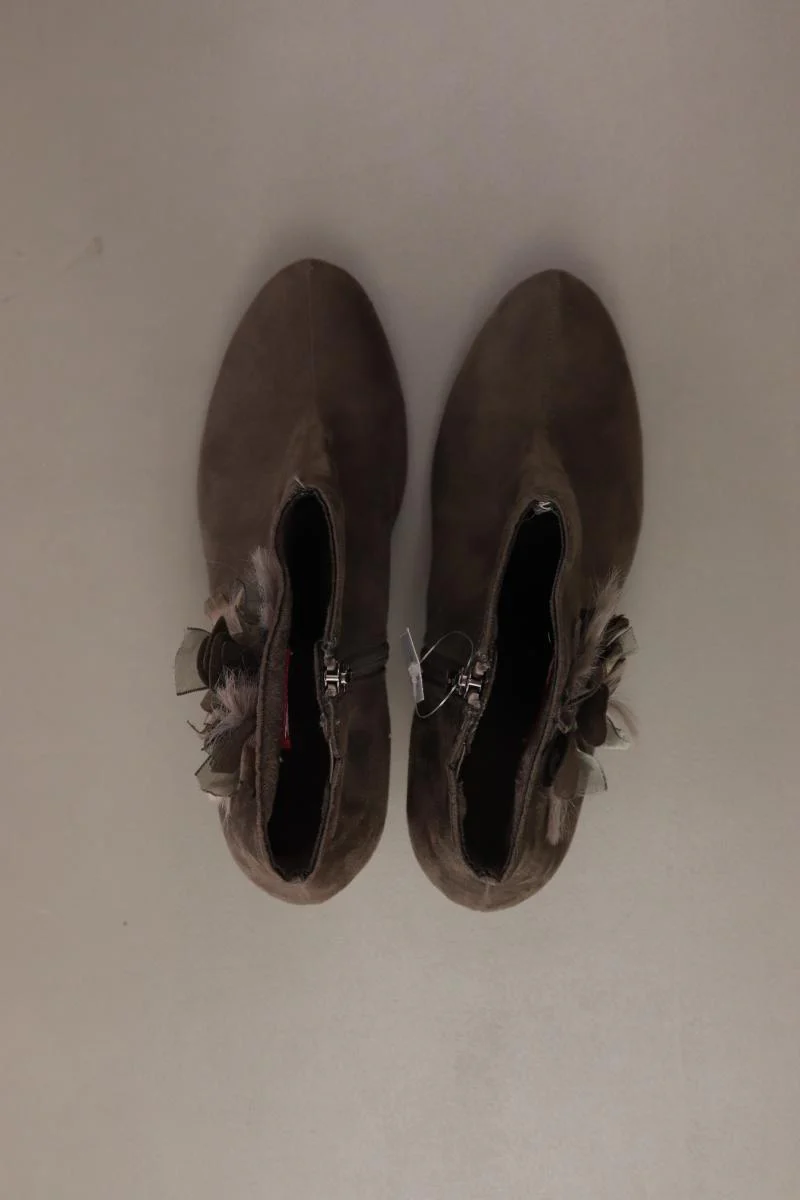 Tamaris Stiefeletten Gr. 40 grau aus Leder - Image 3