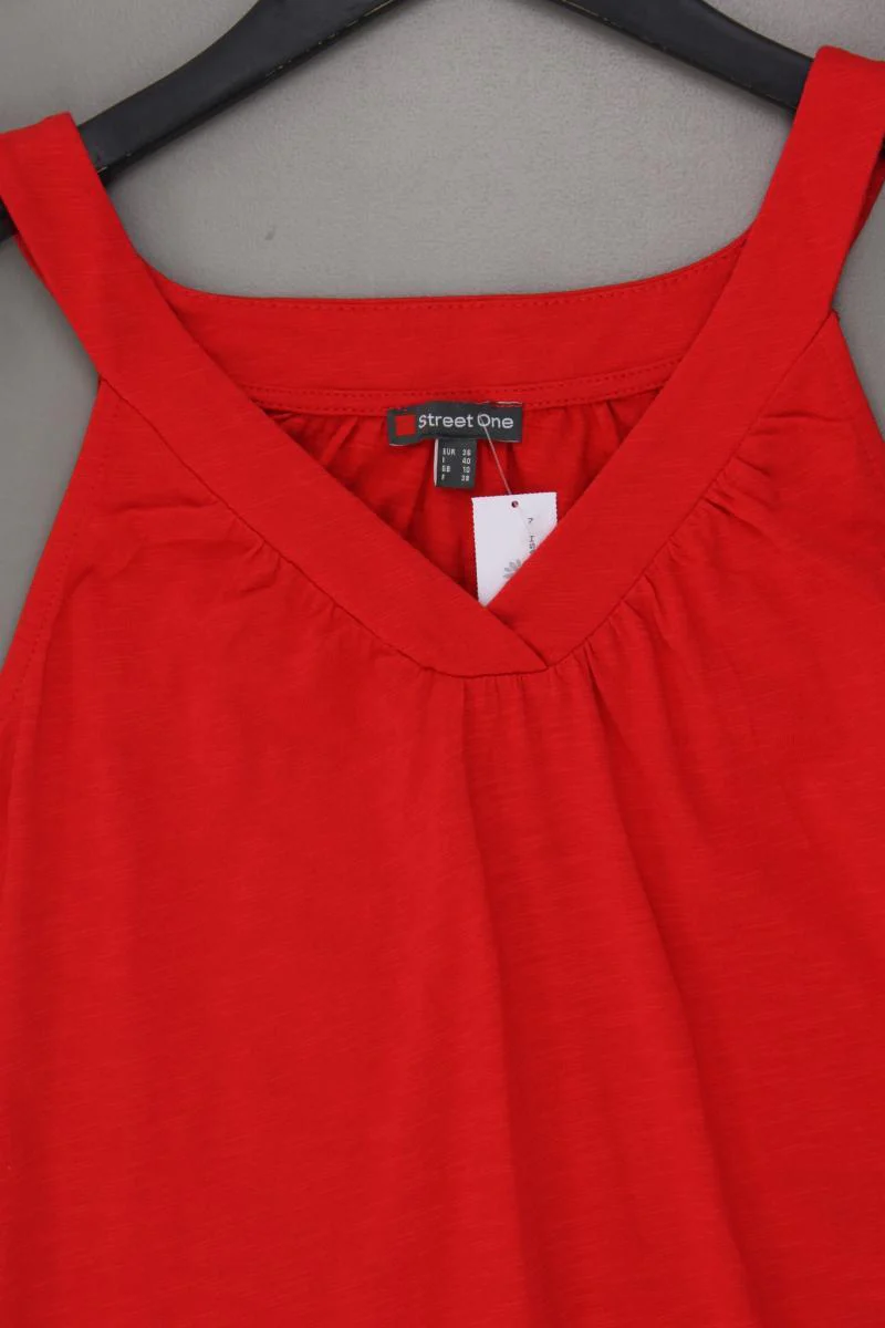 edc by Esprit Trägertop Gr. 36 rot aus Baumwolle - Image 2
