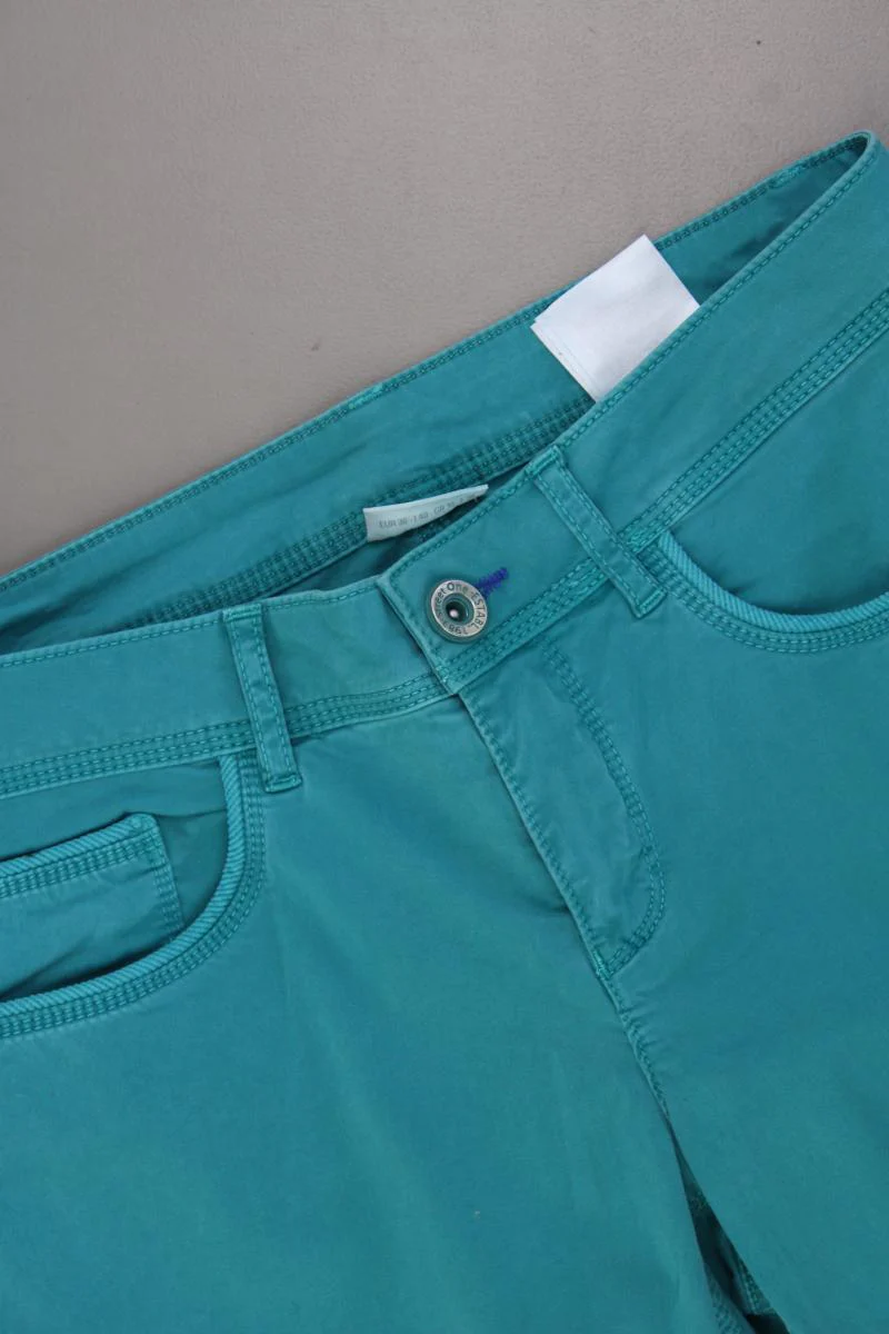 Street One Five-Pocket-Hose Gr. 36/L34 türkis aus Baumwolle - Image 2