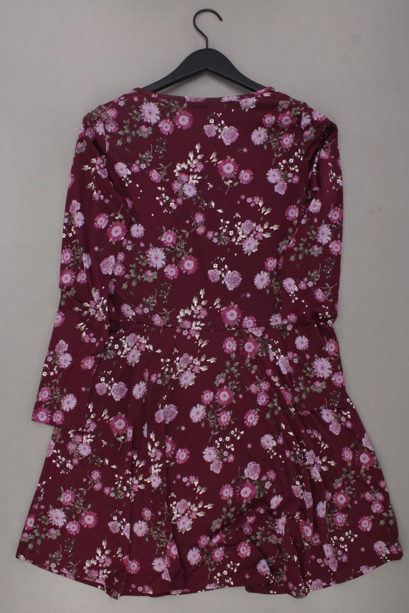Chillytime Langarmkleid Gr. 40 mit Blumenmuster lila aus Polyester - Image 3