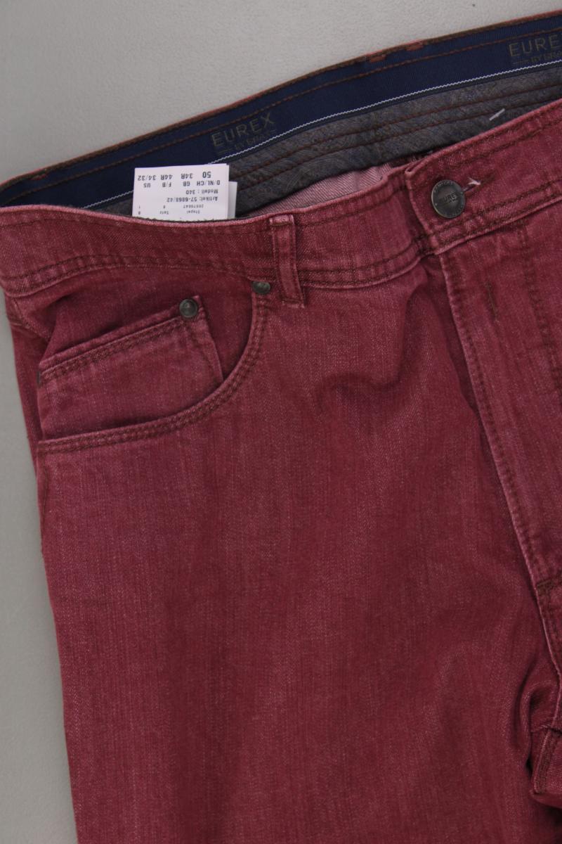 Brax Straight Jeans für Herren Gr. 50 rot aus Baumwolle - Image 2