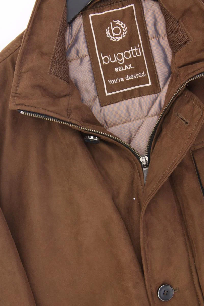 Bugatti Lange Jacke für Herren Gr. Kurzgröße 28 braun aus Polyester - Image 2
