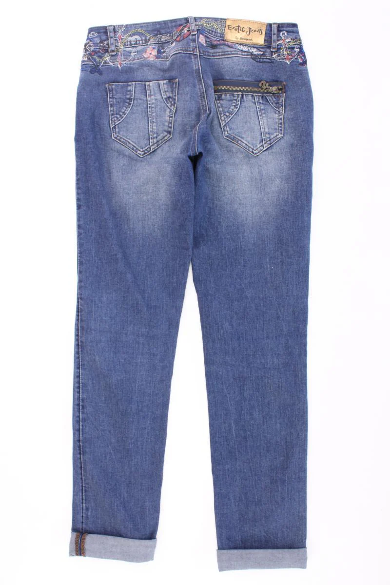 Desigual Skinny Jeans Gr. W28 blau aus Baumwolle - Image 3