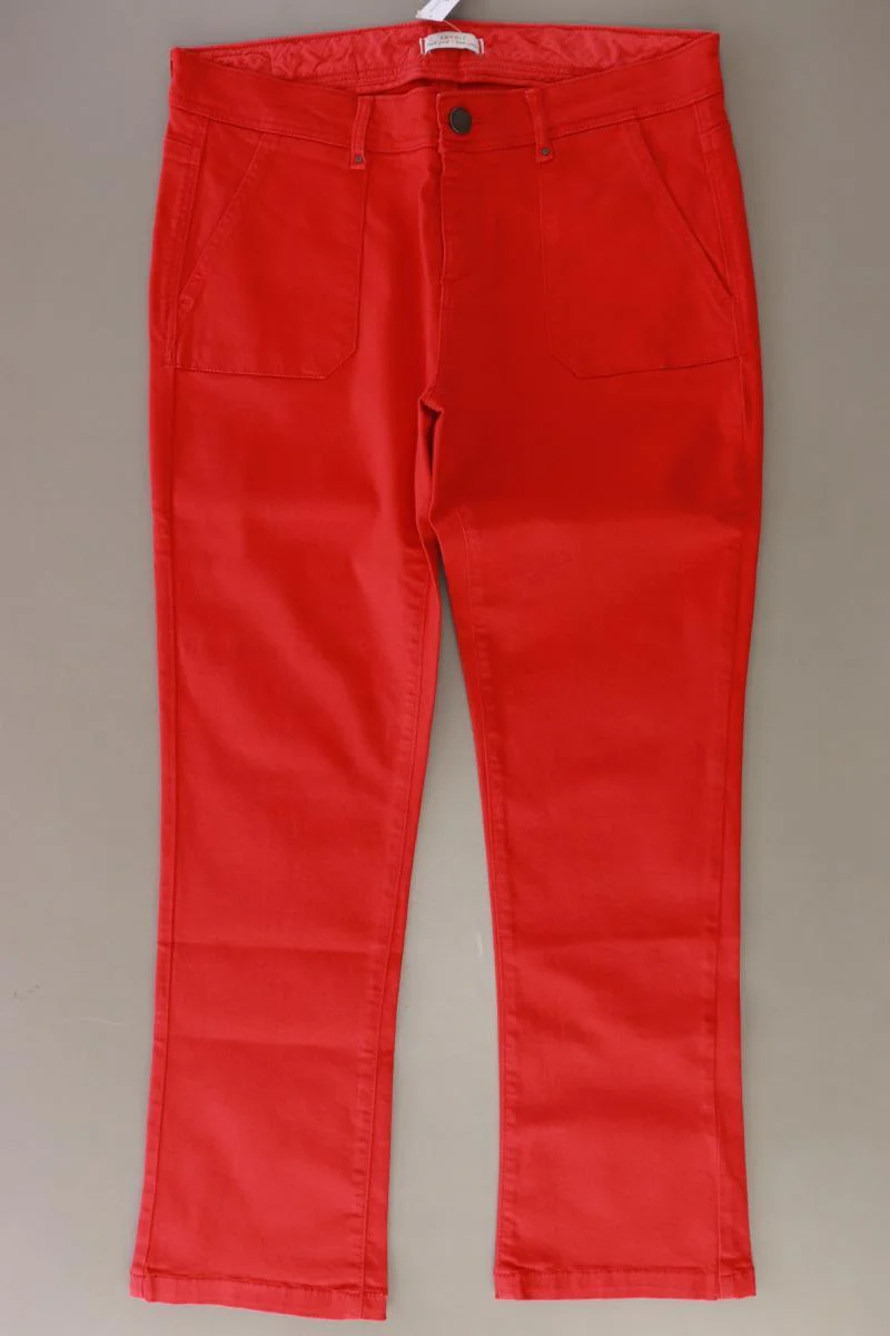 Esprit Straight Jeans Gr. 38/L28 rot aus Baumwolle