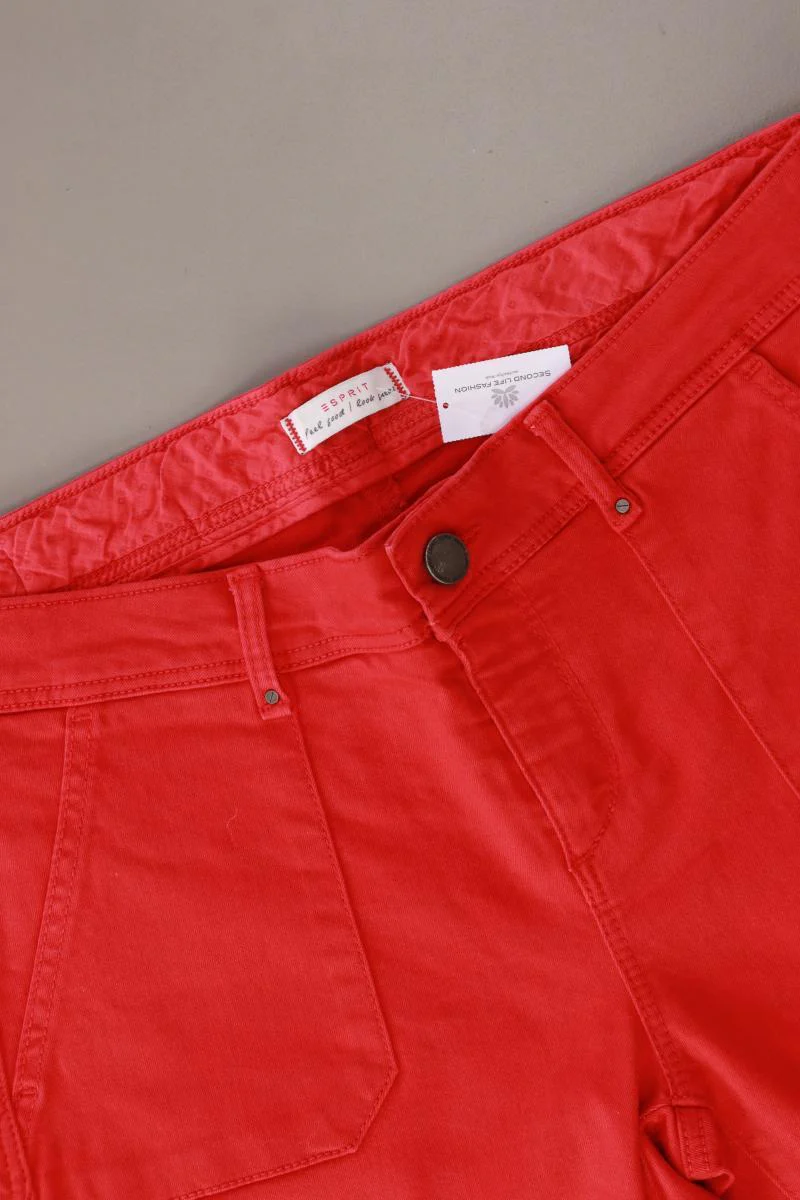 Esprit Straight Jeans Gr. 38/L28 rot aus Baumwolle - Image 3