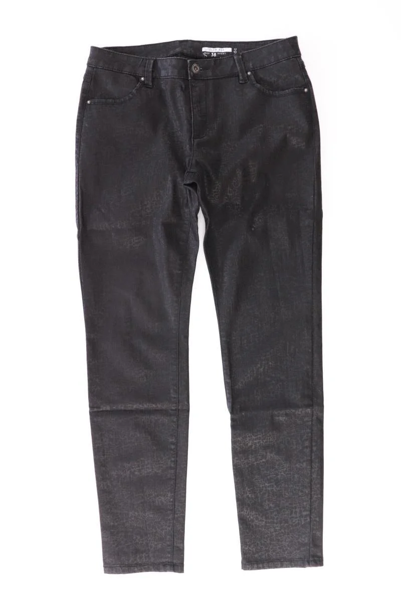 edc by Esprit Straight Jeans Gr. Kurzgröße 38 schwarz aus Baumwolle