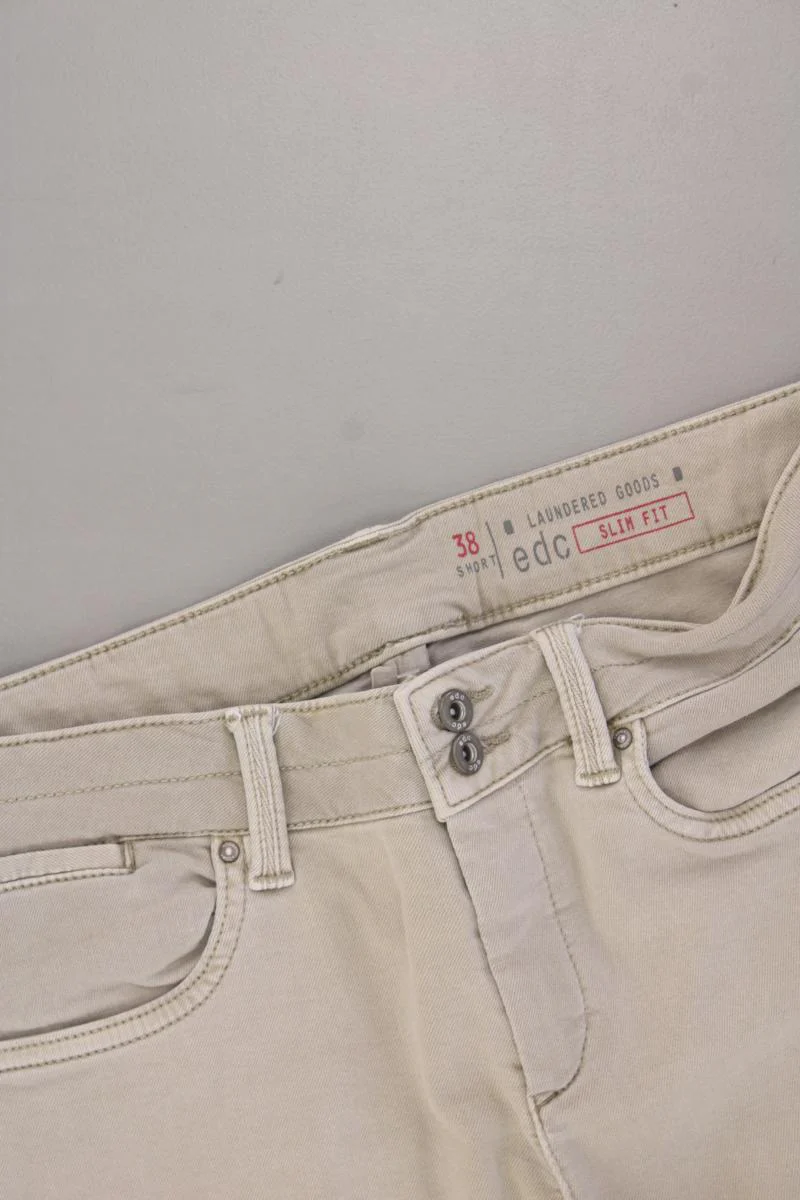 edc by Esprit Straight Jeans Gr. 38 grau aus Baumwolle - Image 2