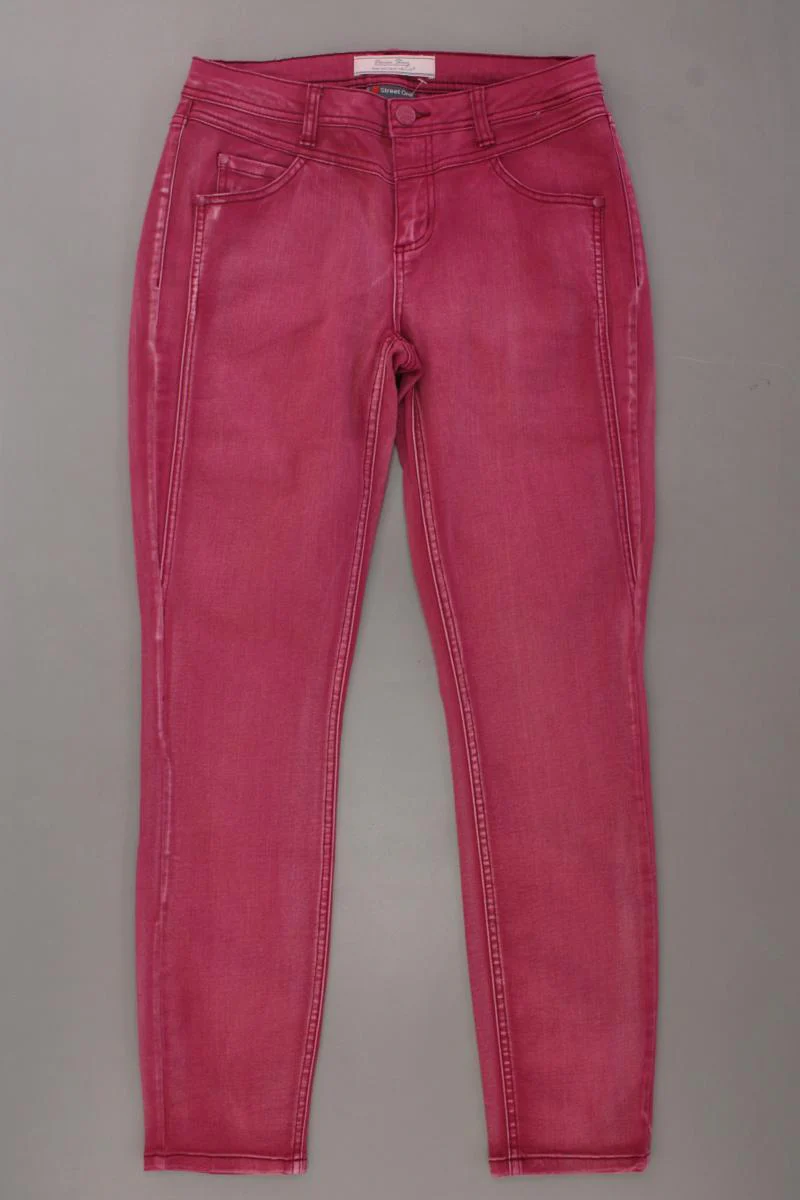 Street One Skinny Jeans Gr. W28 rot aus Baumwolle
