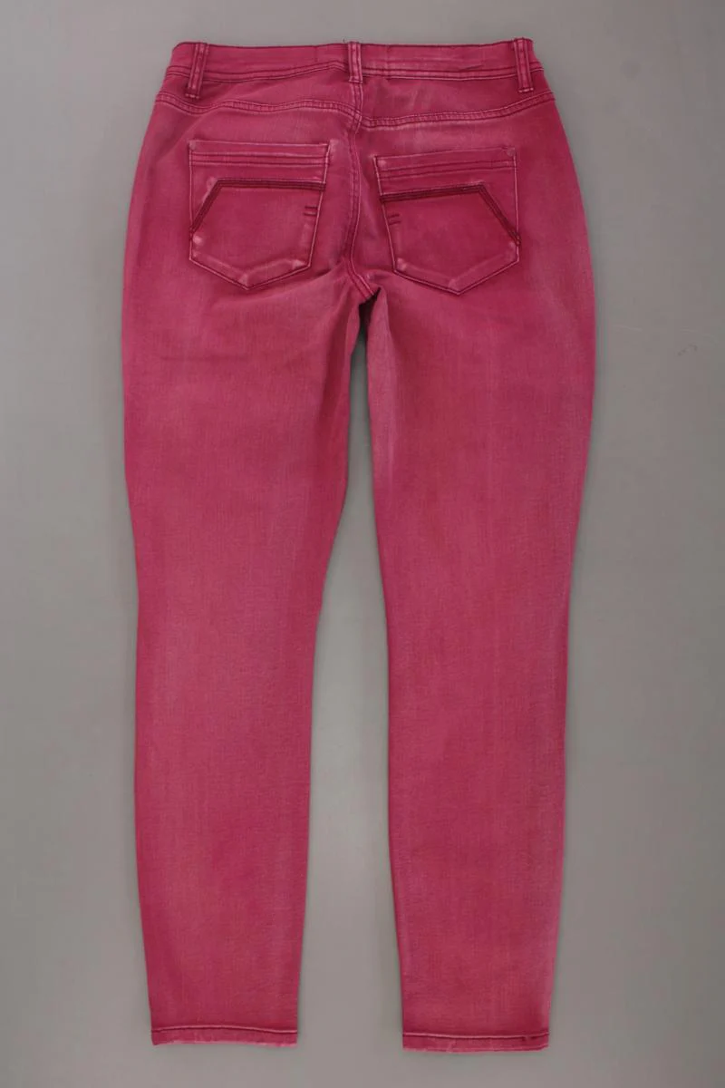 Street One Skinny Jeans Gr. W28 rot aus Baumwolle - Image 3
