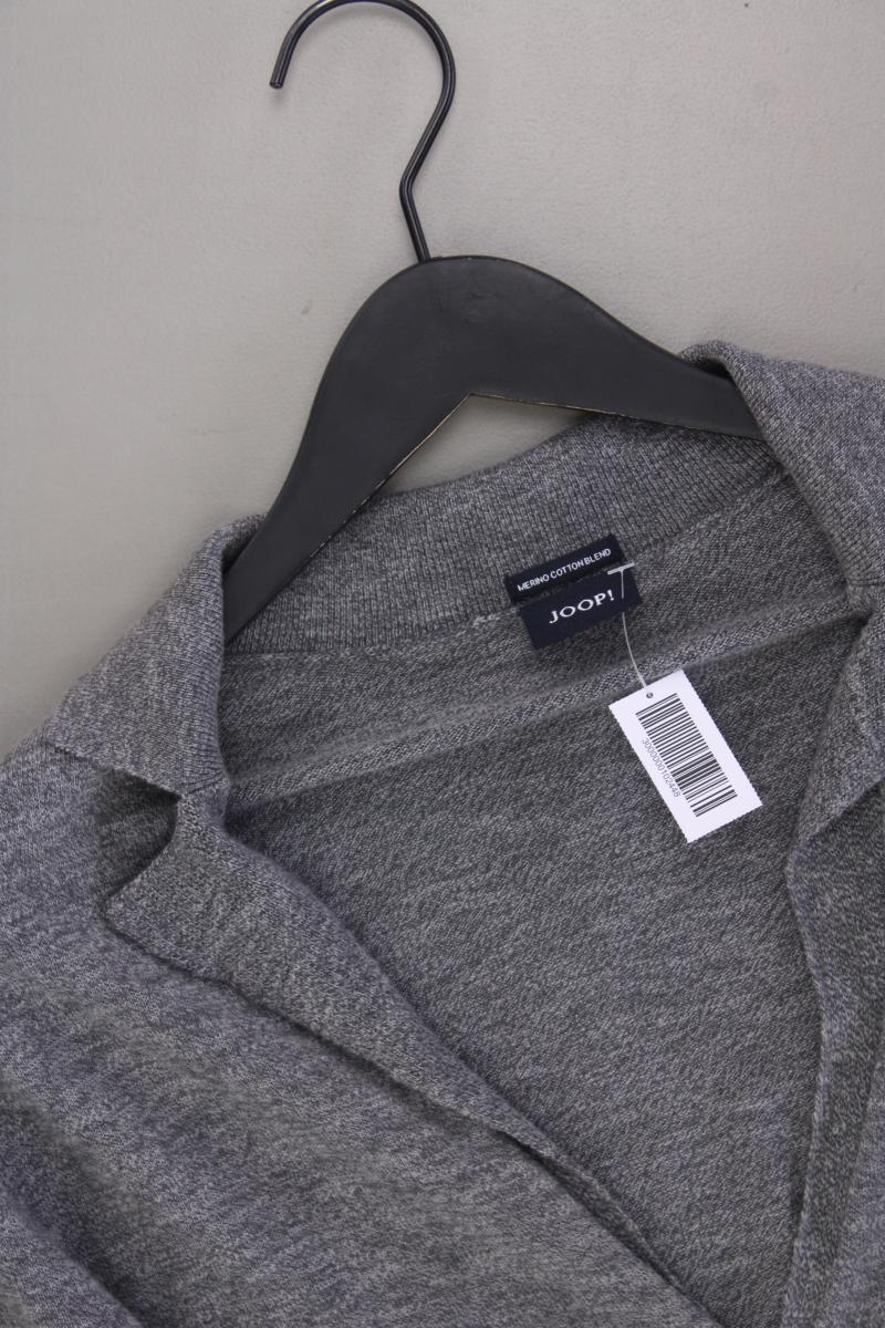 Joop! Strickjacke für Herren Gr. S neuwertig Langarm grau aus Baumwolle - Image 2