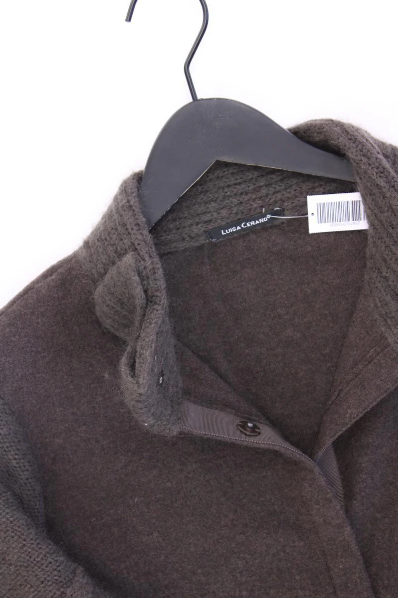 Luisa Cerano Classic Cardigan Gr. 44 Langarm braun - Image 2