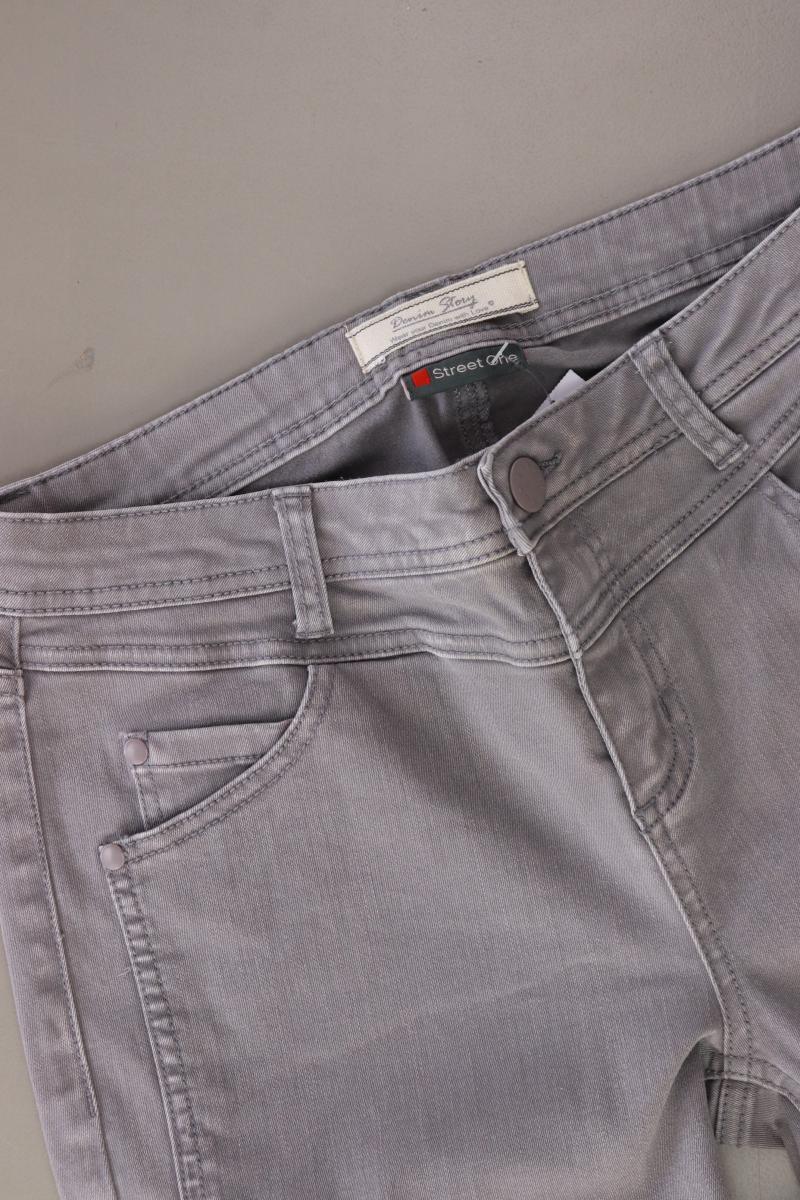 Street One Skinny Jeans Gr. W29 grau aus Baumwolle - Image 3