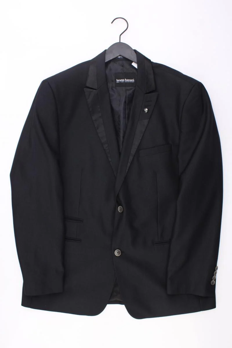 Bruno Banani Longsakko für Herren Gr. 54 schwarz aus Polyester