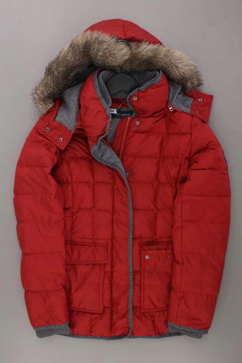 Marc O'Polo Daunenjacke Gr. 36 rot aus Polyester